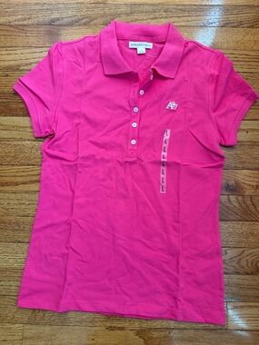Aeropostale Hot Pink A87 Polo Shirt